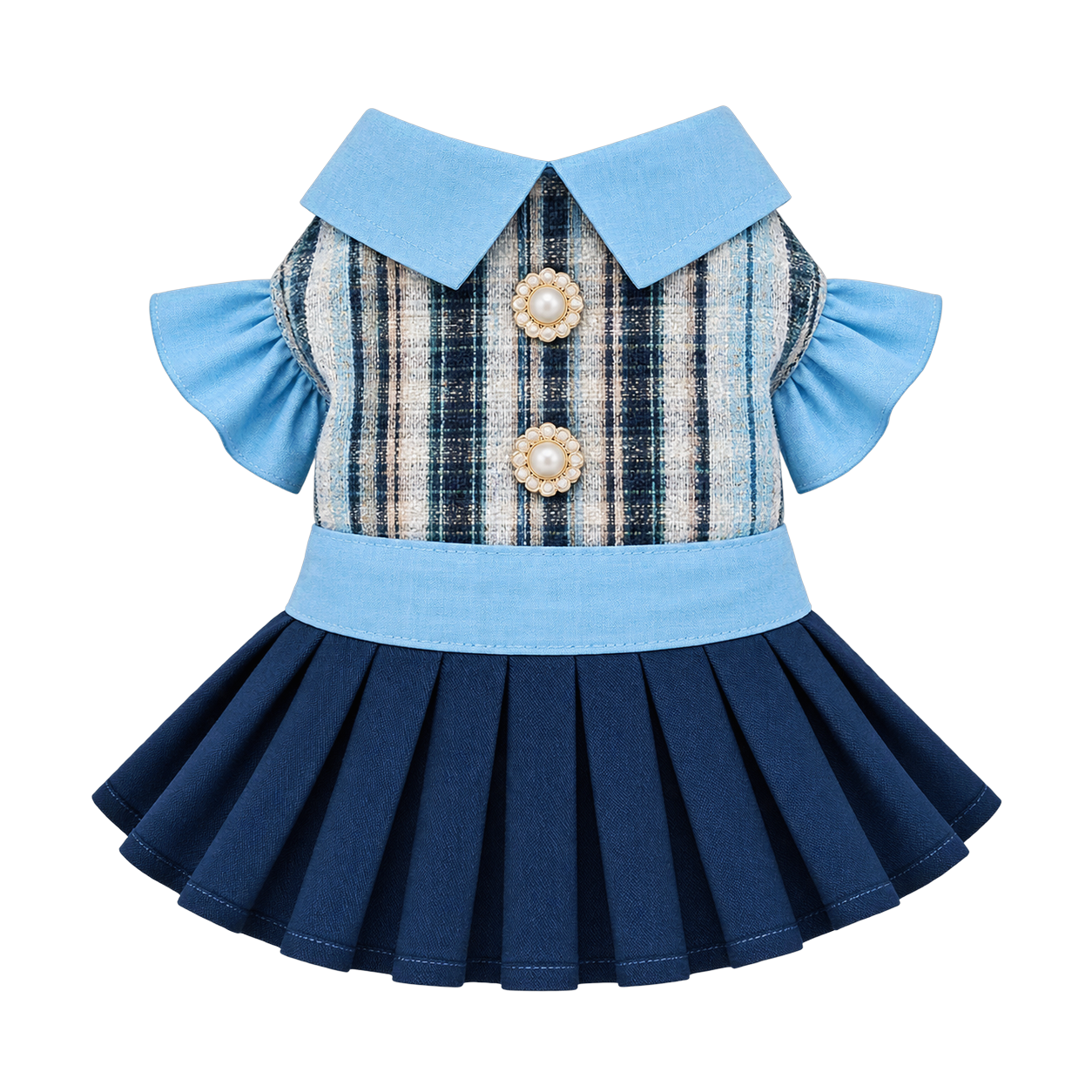 英伦风春夏宠物服饰