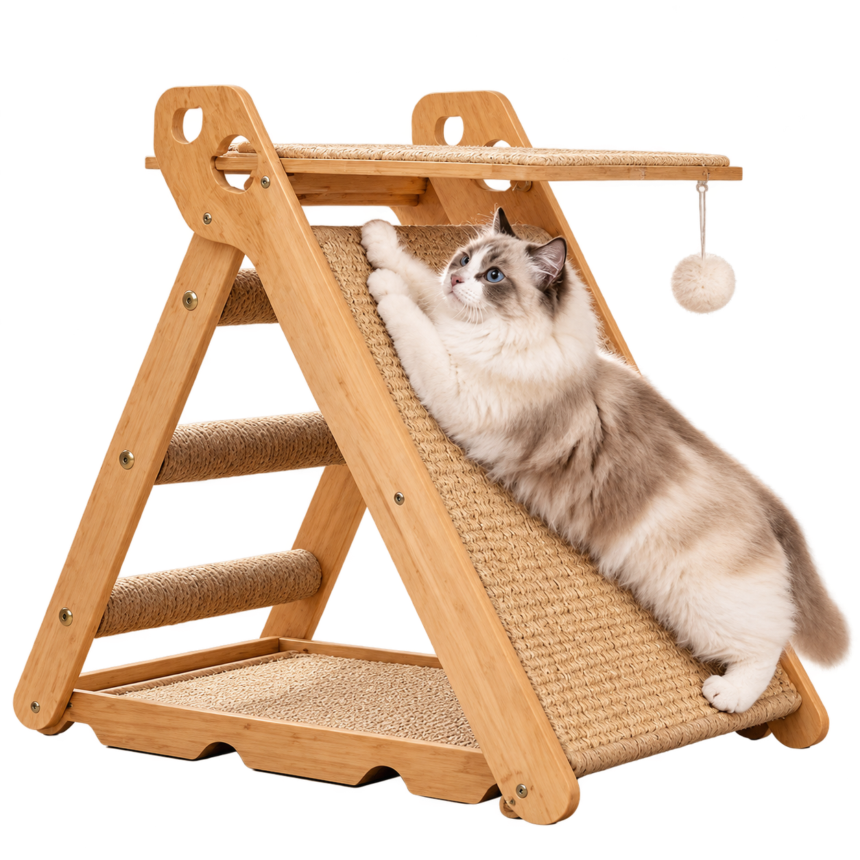 三角爬梯剑麻猫抓板 · 产品图片 · GuardHound